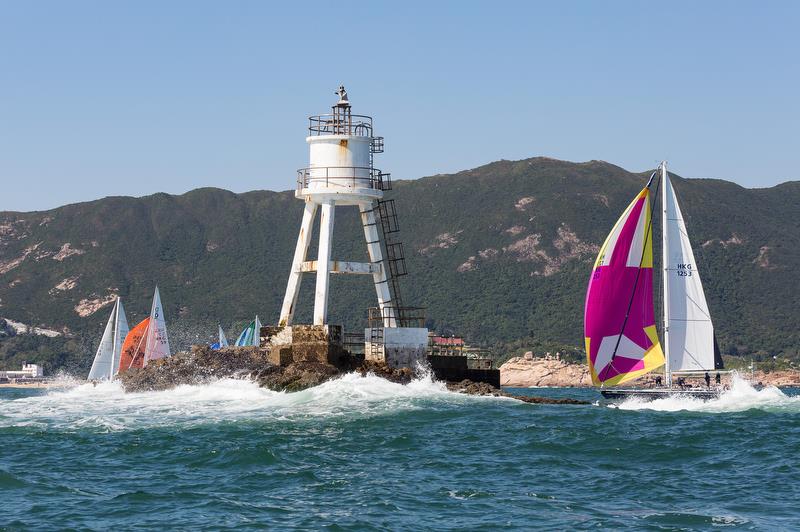 ShekO Rock. Sun Hung Kai and Co. Around the Island Race 2021 photo copyright RHKYC / Guy Nowell taken at Royal Hong Kong Yacht Club and featuring the  class