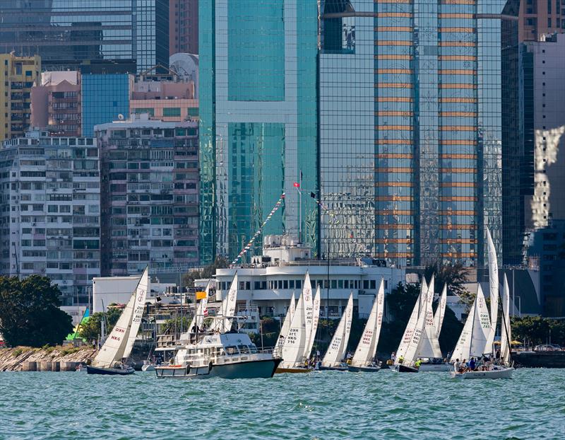 Sun Hung Kai & Co Around the Island Race 2021 photo copyright Guy Nowell / RHKYC taken at Royal Hong Kong Yacht Club and featuring the  class