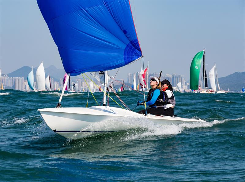 Sun Hung Kai & Co Around the Island Race 2021 photo copyright Guy Nowell / RHKYC taken at Royal Hong Kong Yacht Club and featuring the  class