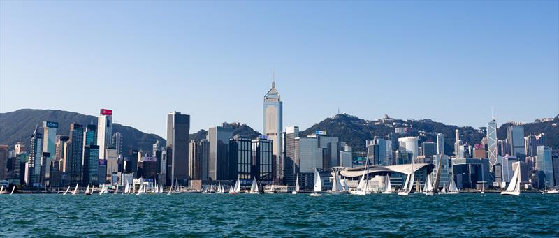 Sun Hung Kai Around the Island Race 2021 photo copyright Guy Nowell / RHKYC taken at Royal Hong Kong Yacht Club and featuring the  class