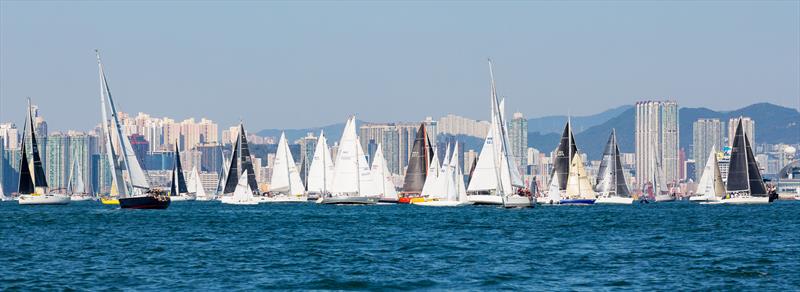 Sun Hung Kai Around the Island Race 2021 photo copyright Guy Nowell / RHKYC taken at Royal Hong Kong Yacht Club and featuring the  class