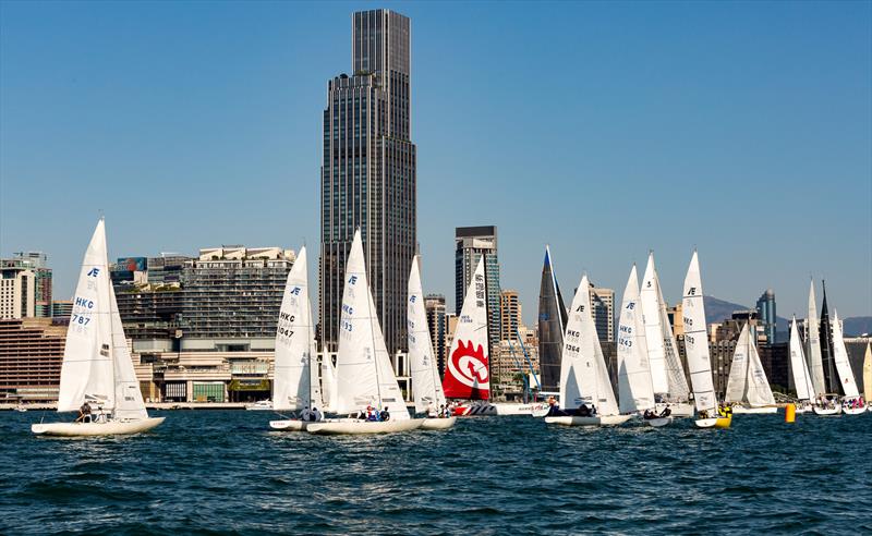 Sun Hung Kai Around the Island Race 2021 photo copyright Guy Nowell / RHKYC taken at Royal Hong Kong Yacht Club and featuring the  class