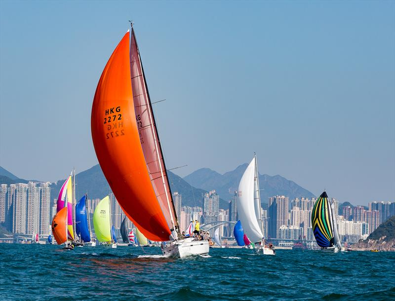 Sun Hung Kai Around the Island Race 2021 photo copyright Guy Nowell / RHKYC taken at Royal Hong Kong Yacht Club and featuring the  class