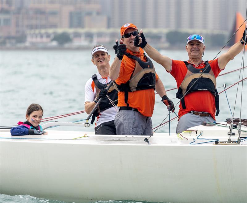 Junior Sailors - RHKYC Nations' Cup 2024 photo copyright RHKYC / Guy Nowell taken at Royal Hong Kong Yacht Club and featuring the  class