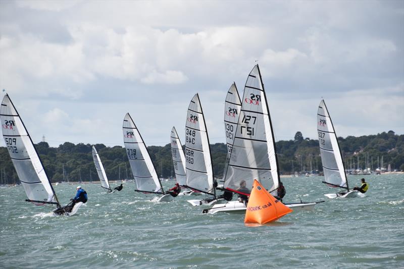 Volvo Noble Marine RS100 Nationals at Weston day 3 - photo © Liz Harrison