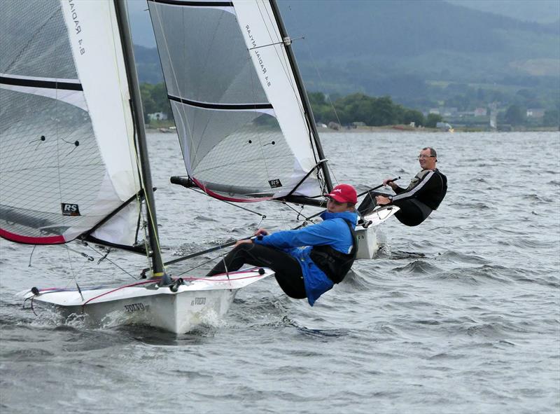 RS100 Inlands at Bala photo copyright John Hunter taken at Bala Sailing Club and featuring the RS100 class