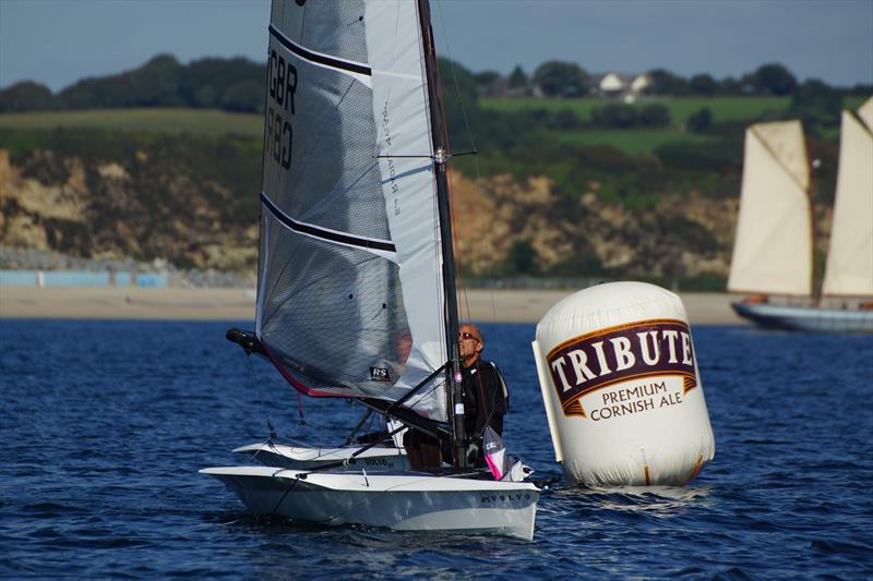 Volvo Noble Marine RS100 Nationals day 3 photo copyright Chris Bilkey taken at Porthpean Sailing Club and featuring the RS100 class