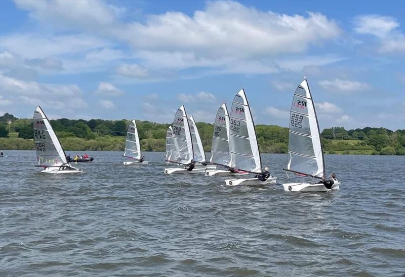 RS100 Rooster National Tour 2023 - photo © Weir Wood Sailing Club