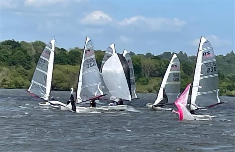 RS100 Rooster National Tour 2023 - photo © Weir Wood Sailing Club