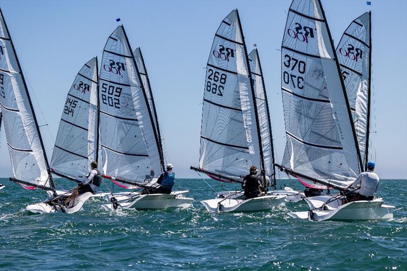 RS100s at the Salcombe Gin RS Summer Regatta - photo © Phil Jackson / Digital Sailing