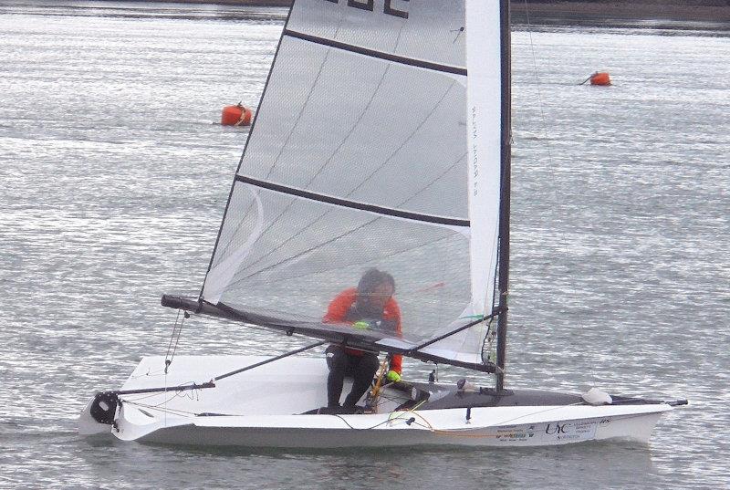 Andy Todd, third overall - Border Counties Midweek Sailing Series at Port Dinorwic - photo © John Nield