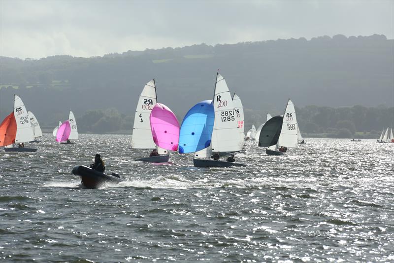 Gul RS200 Inlands at Chew Valley Lake photo copyright Mark Pickthall / www.pickstocks.co.uk taken at Chew Valley Lake Sailing Club and featuring the RS200 class