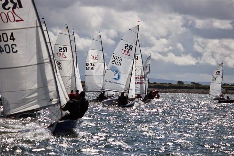 Irish RS Nationals at Galway photo copyright Alan Jones taken at Galway Bay Sailing Club and featuring the RS200 class