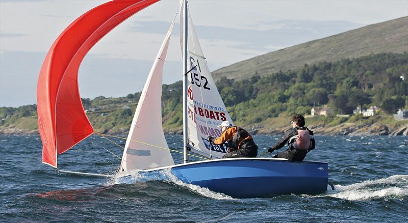 A difficult start to the day (sailing from N. Ireland to the Isle of Man) photo copyright Simon McIlwaine taken at  and featuring the RS200 class