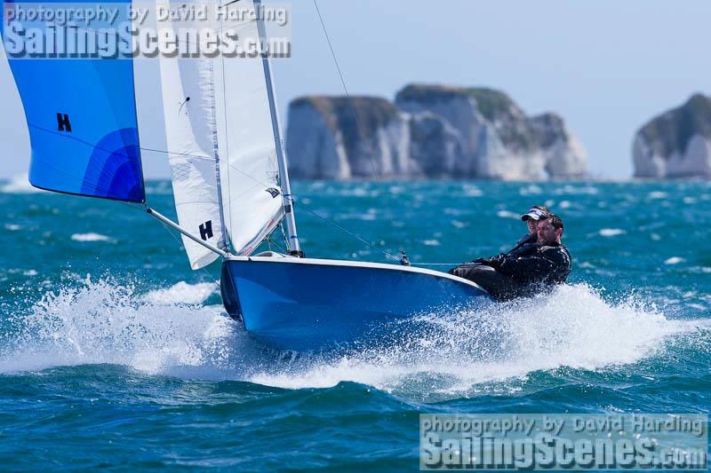 Racing in the sunshine on Saturday 11th July at Parkstone  photo copyright David Harding / www.sailingscenes.com taken at Parkstone Yacht Club and featuring the RS200 class
