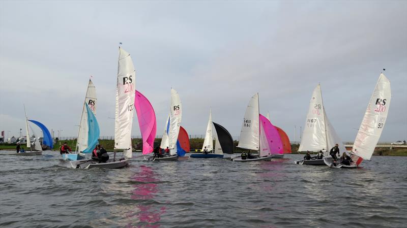 RS200 Northern Youth Development Squad at Southport photo copyright Erica Caswell taken at  and featuring the RS200 class