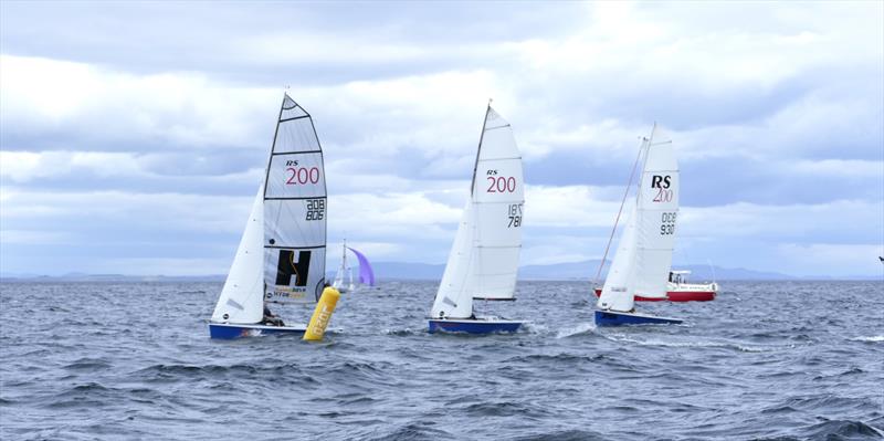 RS200 JP Watersports Circuit at Royal Findhorn photo copyright Colin Johnston taken at Royal Findhorn Yacht Club and featuring the RS200 class