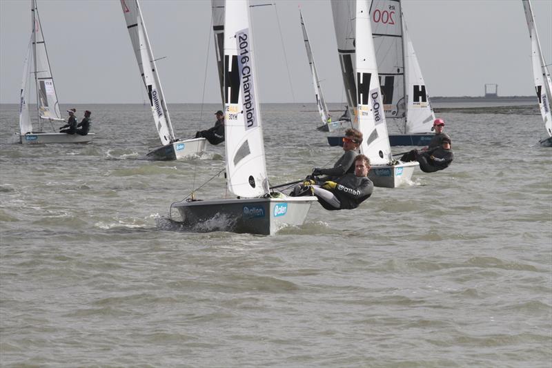 2017 Champions Ben Saxton and Toby Lewis  photo copyright Roger Mant Photography taken at Royal Corinthian Yacht Club, Burnham and featuring the RS200 class