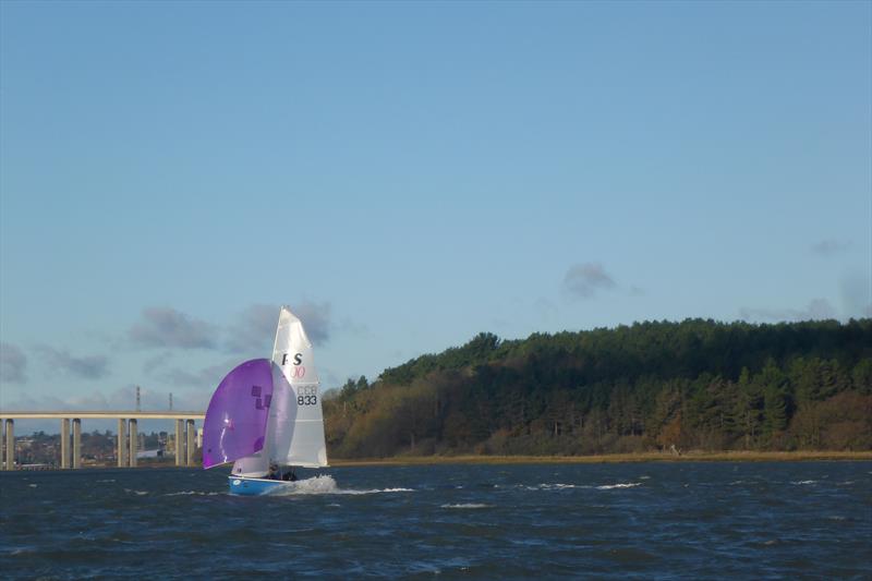 Taylor-Jones & O'Sullivan flying on Week 3 of the RS200 Winter Series at Royal Harwich - photo © Simon Hewitt