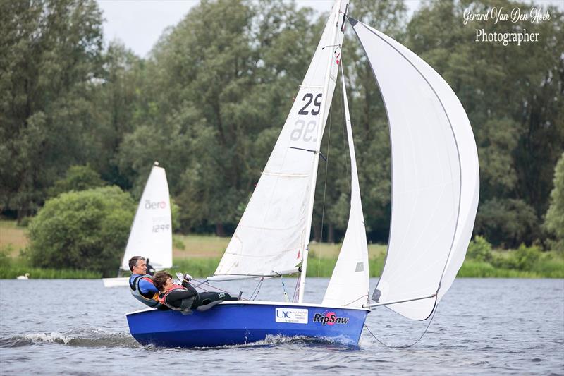 Leigh & Lowton Regatta Weekend 2019 photo copyright Gerard van den Hoek taken at Leigh & Lowton Sailing Club and featuring the RS200 class