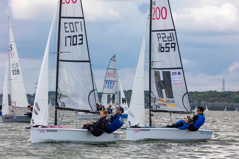 Harken RS200, RS400 and RS800 Inlands at Grafham water - photo © Tim Olin / www.olinphoto.co.uk