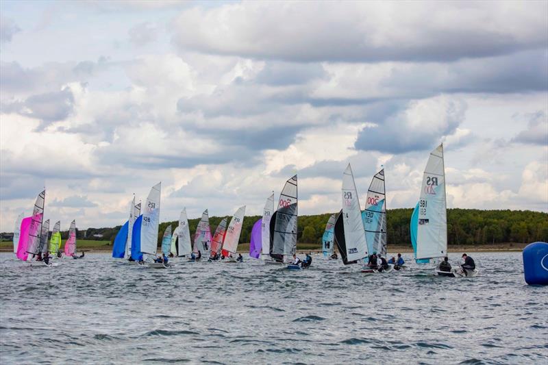 Harken RS200, RS400 and RS800 Inlands at Grafham water - photo © Tim Olin / www.olinphoto.co.uk