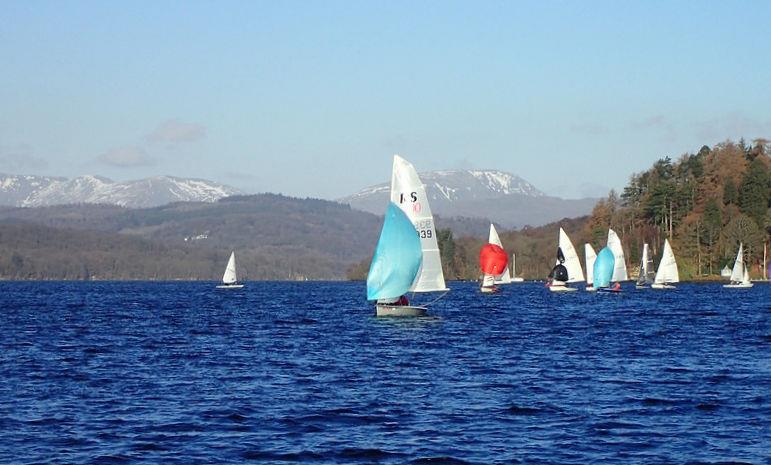 Racing at the inaugural Wintermere open regatta photo copyright Mark Fearnley taken at South Windermere Sailing Club and featuring the RS200 class