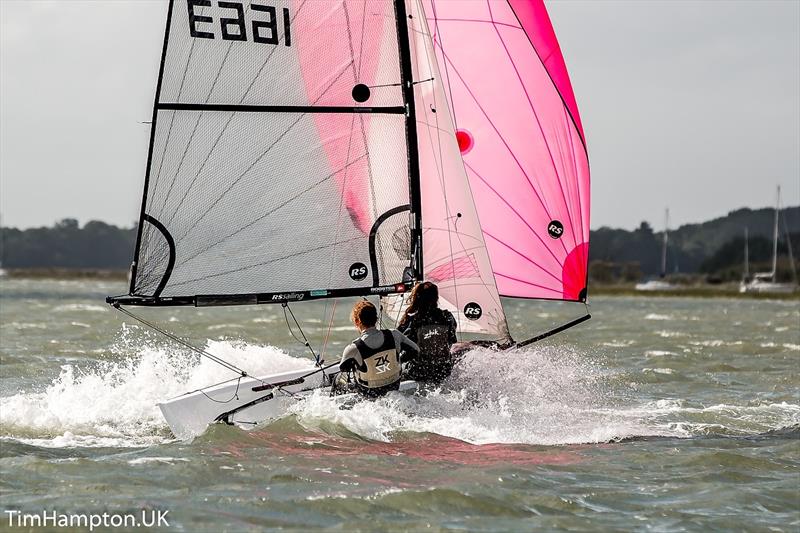 Cadet and U21 RS200 Open Weekend at Waldringfield photo copyright Tim Hampton / www.timhampton.uk taken at Waldringfield Sailing Club and featuring the RS200 class