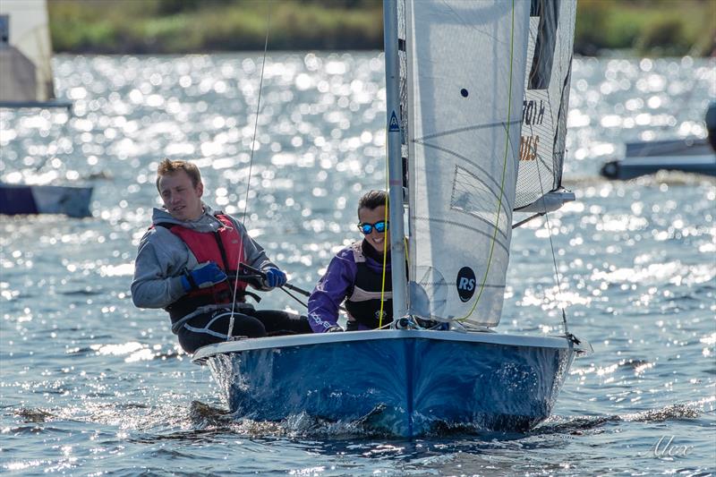 Race 9 winners Andy and Emily during the RS200 Scottish Championship photo copyright Alex Workman taken at Castle Semple Sailing Club and featuring the RS200 class