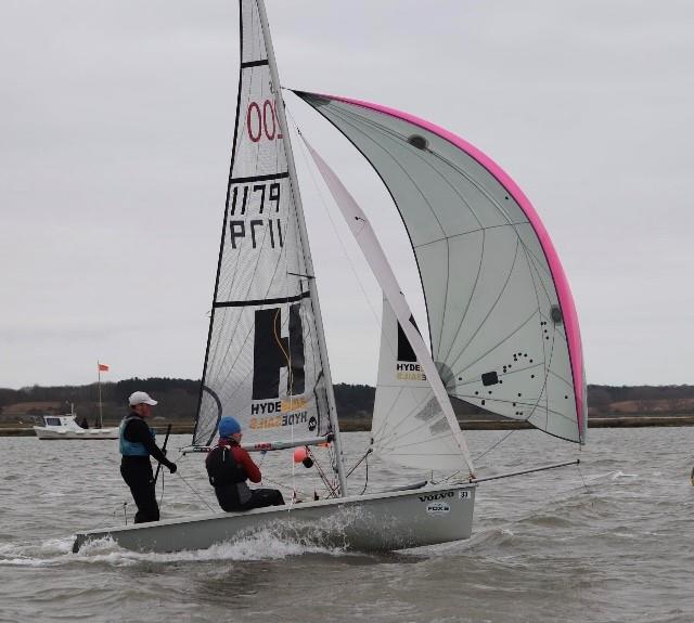 RS200s at the Waldringfield Easter Egg photo copyright Alexis Smith taken at Waldringfield Sailing Club and featuring the RS200 class