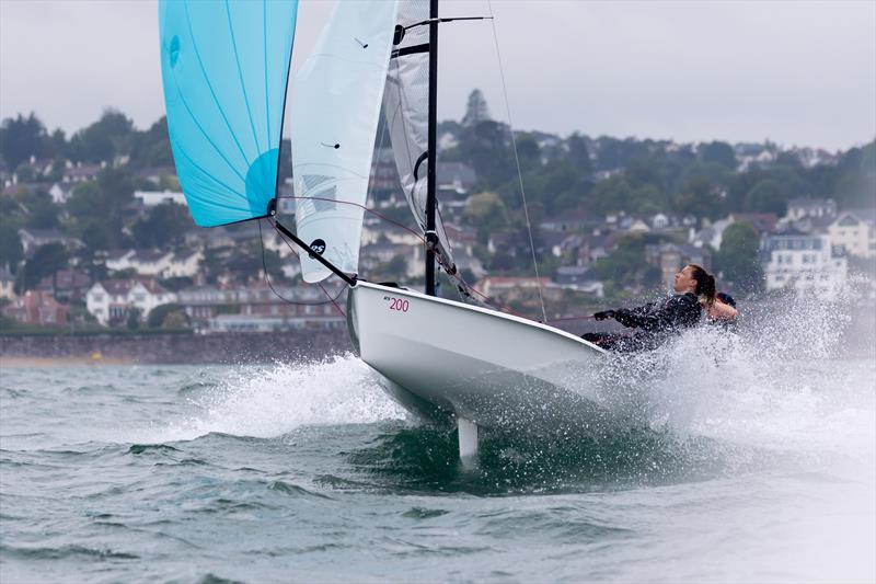 Going for a blast on day 2 of the Salcombe Gin RS Summer Regatta - photo © www.digitalsailing.co.uk