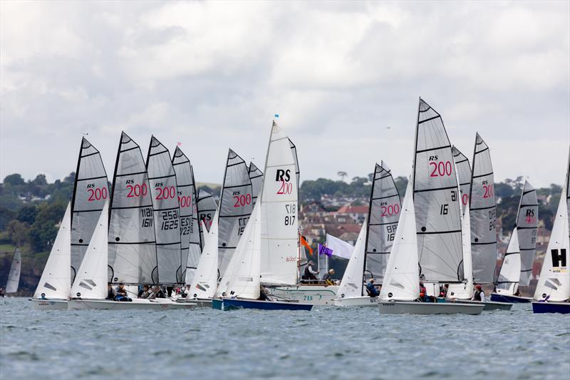 Salcombe Gin RS Summer Regatta photo copyright www.digitalsailing.co.uk taken at Royal Torbay Yacht Club and featuring the RS200 class