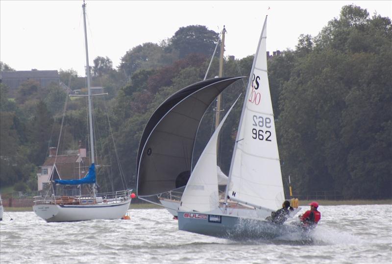 RS200s at Royal Harwich photo copyright James Clayton taken at Royal Harwich Yacht Club and featuring the RS200 class