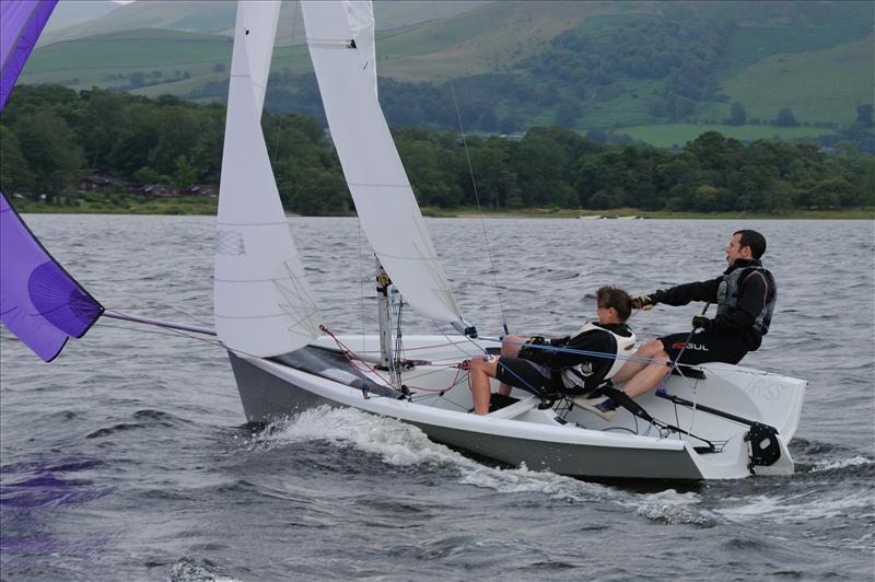 Last day of racing at the Bassweek Regatta photo copyright Roy Blackburn taken at Bassenthwaite Sailing Club and featuring the RS200 class