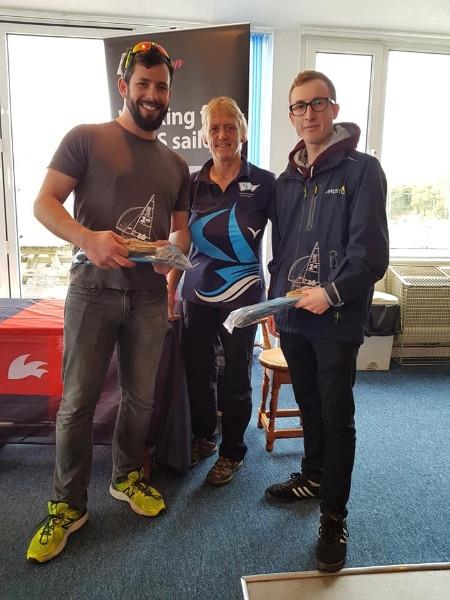 Olly Turner and Sam Mottershead win the Rooster RS200 GP at Chew Valley Lake photo copyright Primrose Salt taken at Chew Valley Lake Sailing Club and featuring the RS200 class