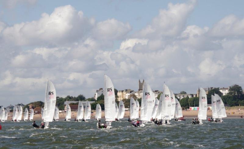 RS200 racing photo copyright Mike Rice / Fotoboat taken at Exe Sailing Club and featuring the RS200 class