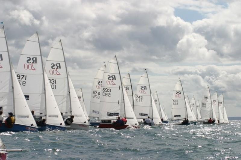 RS200 racing photo copyright Mike Rice / Fotoboat taken at Exe Sailing Club and featuring the RS200 class