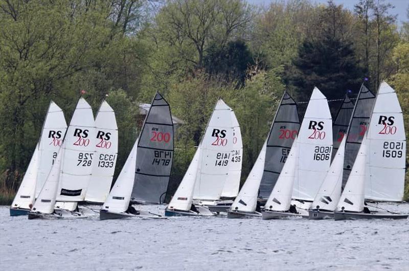 Ginger Boats RS200 Northern Tour at Leigh & Lowton - photo © Jon Cawthorne