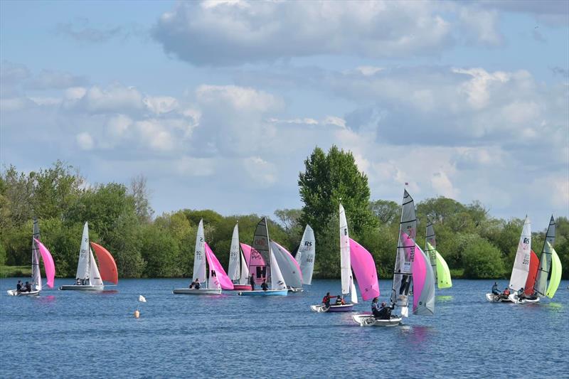 RS200 SW Ugly Tour 2022 Round 2 at South Cerney photo copyright Dave Fewiings taken at South Cerney Sailing Club and featuring the RS200 class