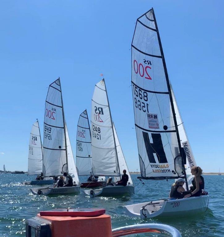 AIX Rosé RS200 Women's Weekend at Itchenor photo copyright ISC taken at Itchenor Sailing Club and featuring the RS200 class