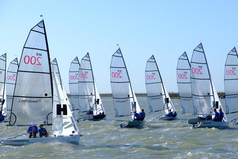 Spectacular conditions made for ideal racing on day 1 of the 61st Endeavour Trophy photo copyright Roger Mant taken at Royal Corinthian Yacht Club, Burnham and featuring the RS200 class