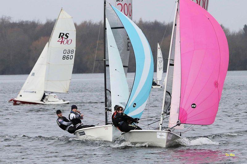 Alton Water Fox's Chandlery & Anglian Water Frostbite Series week 4 photo copyright Tim Bees taken at Alton Water Sports Centre and featuring the RS200 class