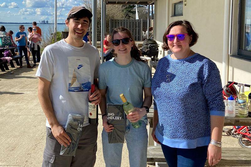 Jamie Harris and Ellen Main take second in the RS200 Sailing Chandlery EaSEA Tour at Netley photo copyright Lorna Glen taken at Netley Sailing Club and featuring the RS200 class