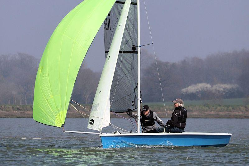Ian and Alyson Videlo take second at the RS200 Sailing Chandlery EaSEA Tour at Waldringfield photo copyright Alexis Smith taken at Waldringfield Sailing Club and featuring the RS200 class