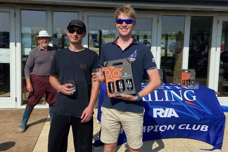 Henry Hallam and Ashley Hill take third - West Country Boat Repairs SW Ugly Tour at South Cerney photo copyright Lorna Glen taken at South Cerney Sailing Club and featuring the RS200 class