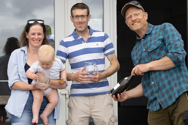 John Teague & Liz Mainwarin win the West Country Boat Repairs SW Ugly Tour ‘Cornish Nationals' at Restronguet photo copyright Clare Hallam taken at Restronguet Sailing Club and featuring the RS200 class