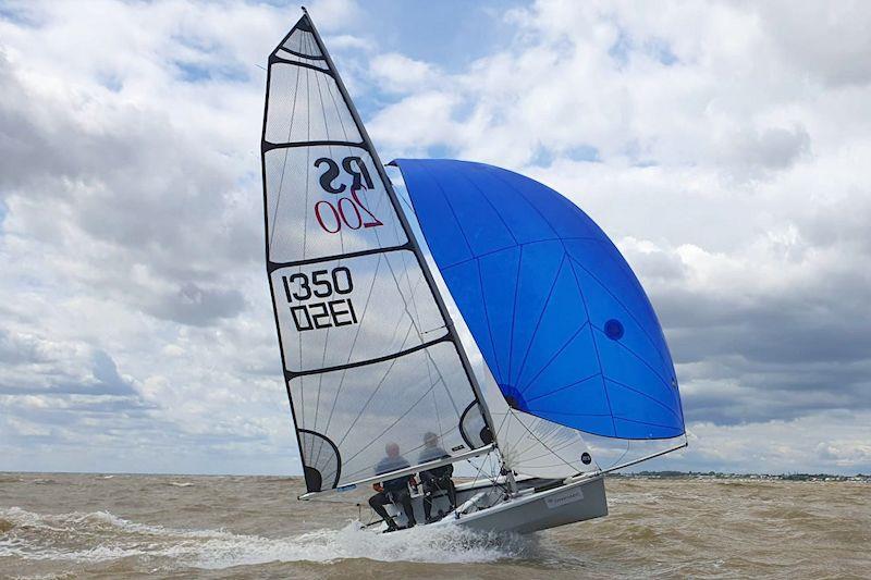 Thomas and Robert Stewart in the Sailing Chandlery RS200 EaSEA Championships at Felixstowe Ferry Sailing Club photo copyright Paul Williams taken at Felixstowe Ferry Sailing Club and featuring the RS200 class