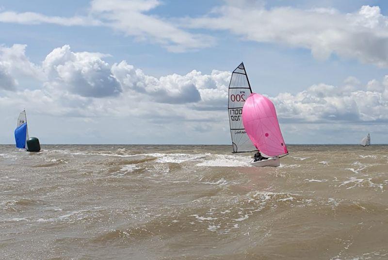 Ben Whaley and Lorna Glen take third in the Sailing Chandlery RS200 EaSEA Championships at Felixstowe Ferry Sailing Club - photo © Paul Williams