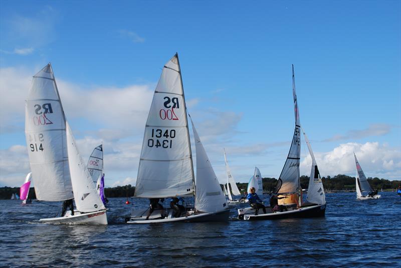 West Country Boat Repairs RS200 South West Ugly Tour at Chew Valley Lake photo copyright Damian Gardner-Thorpe taken at Chew Valley Lake Sailing Club and featuring the RS200 class