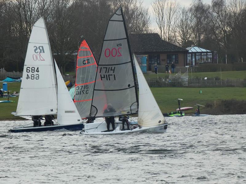 Alton Water Frostbite Series photo copyright Archie Hainsworth taken at Alton Water Sports Centre and featuring the RS200 class